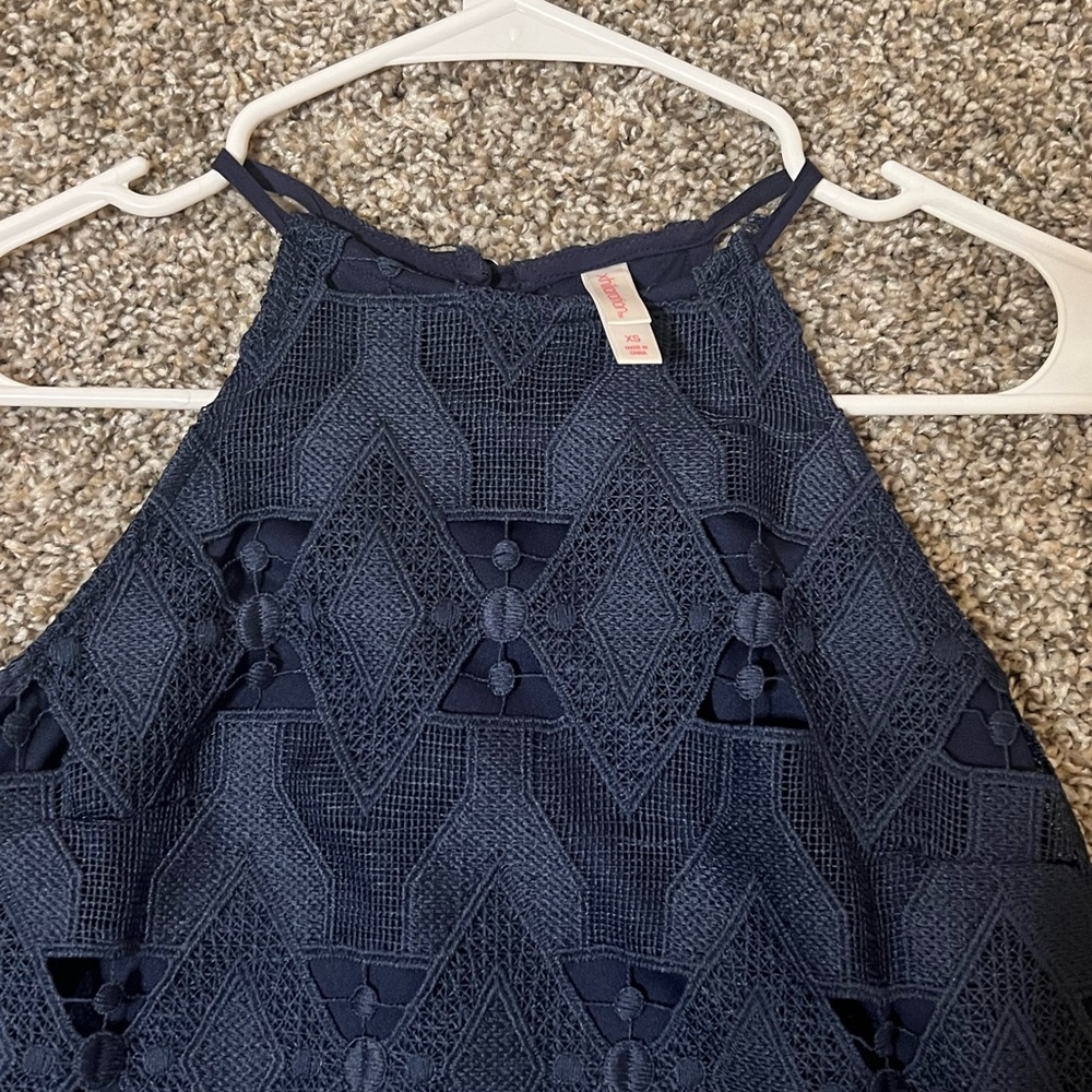 Edgy lace tight dress